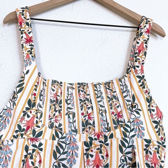 Agua by Agua Bendita Hortensia Pleated Floral Cotton Maxi Dress - Picture 14 of 14